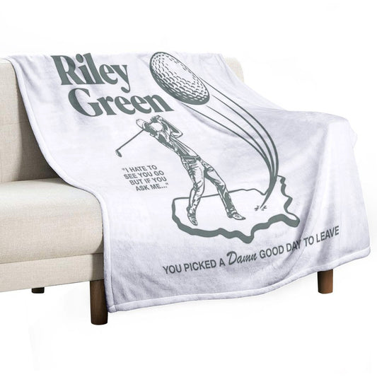 Riley Green Merch Throw Blanket