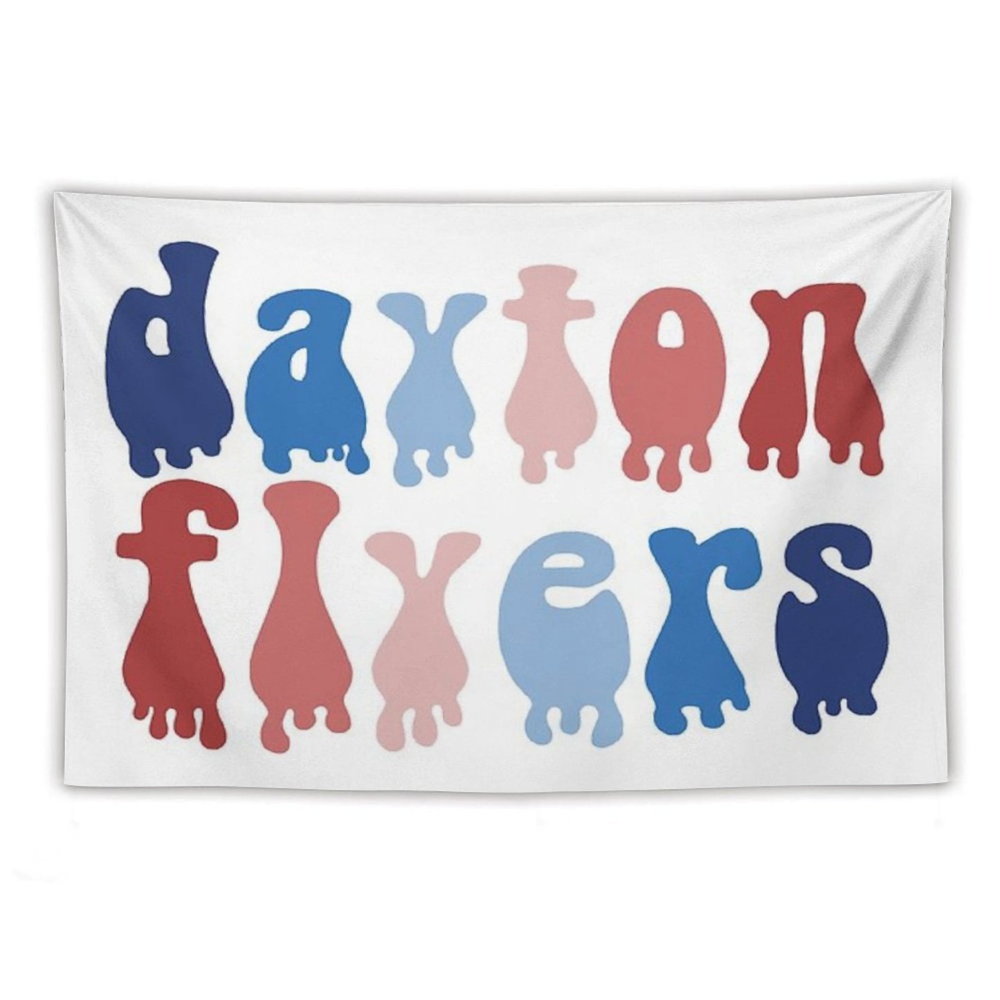 Dayton Flyers Drip Tapestry