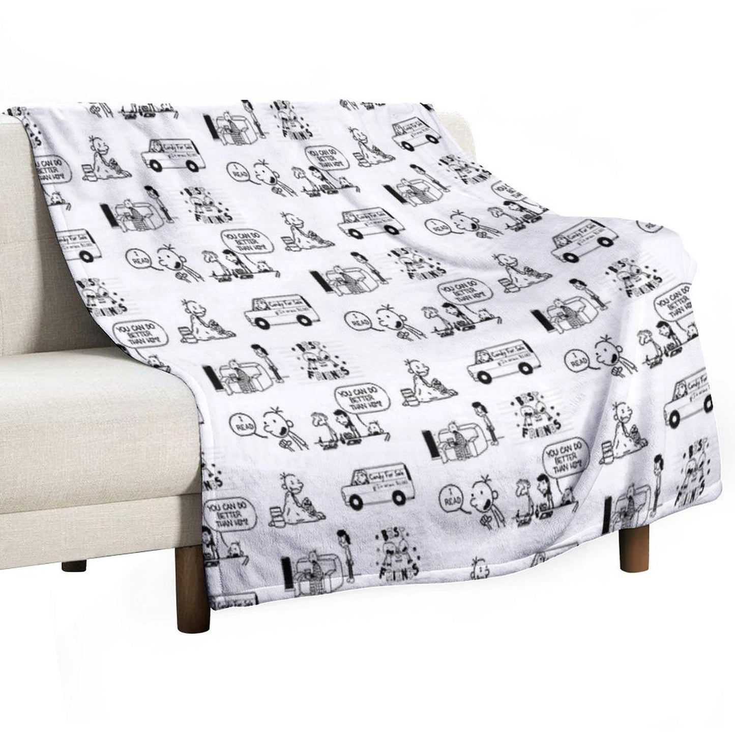 Wimpy Kid Throw Blanket