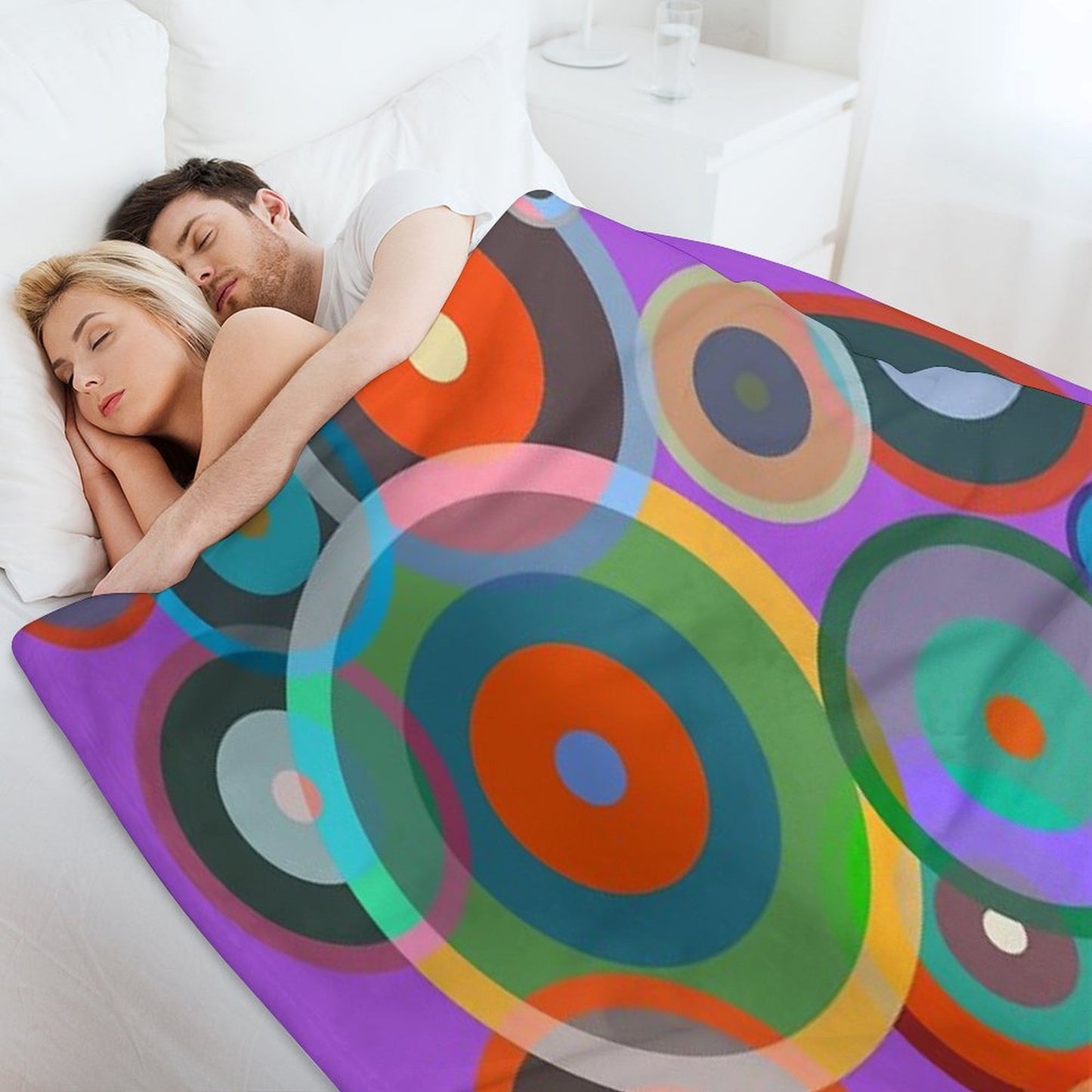 Kandinsky #4 Throw Blanket