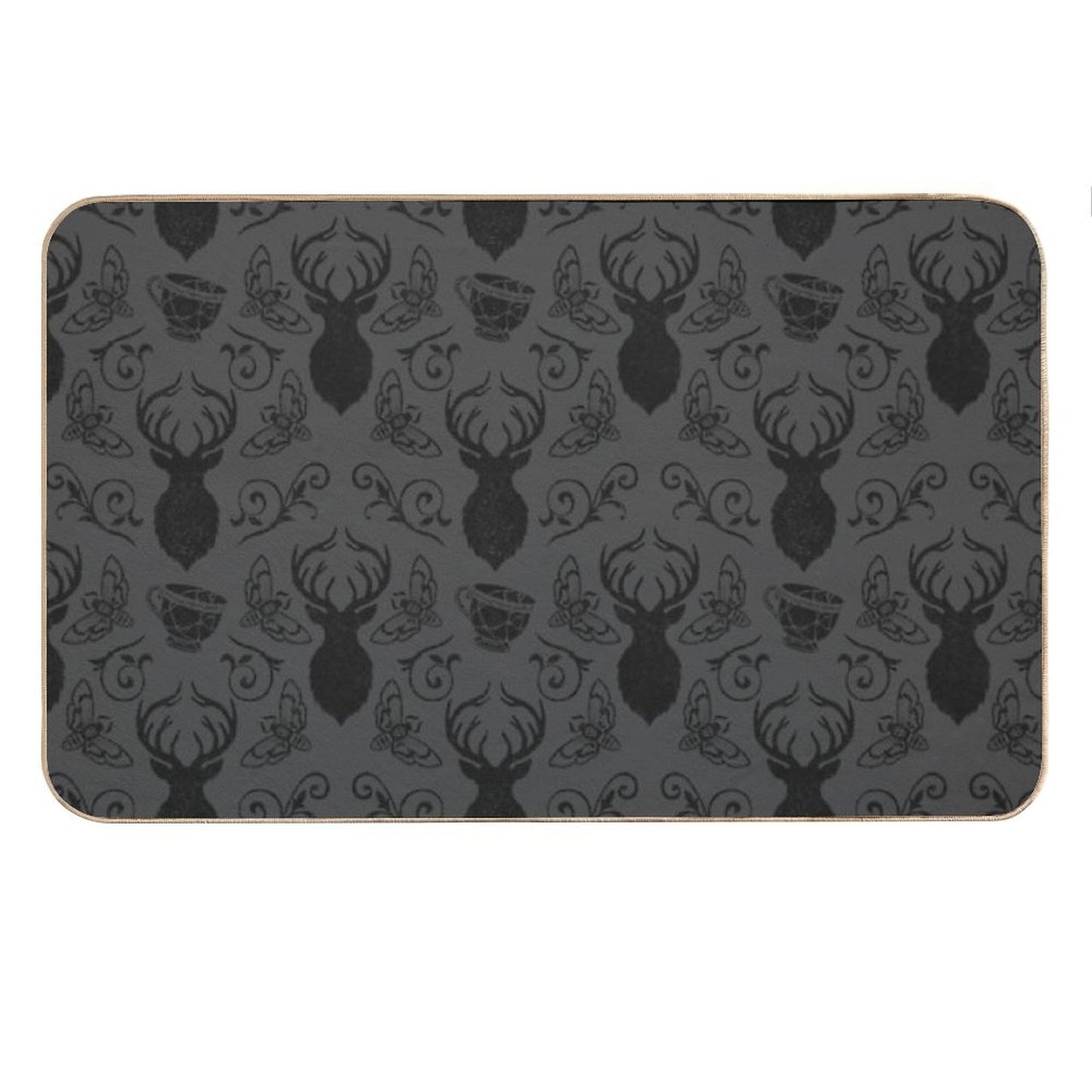 Silence of The Stag Bath Mat
