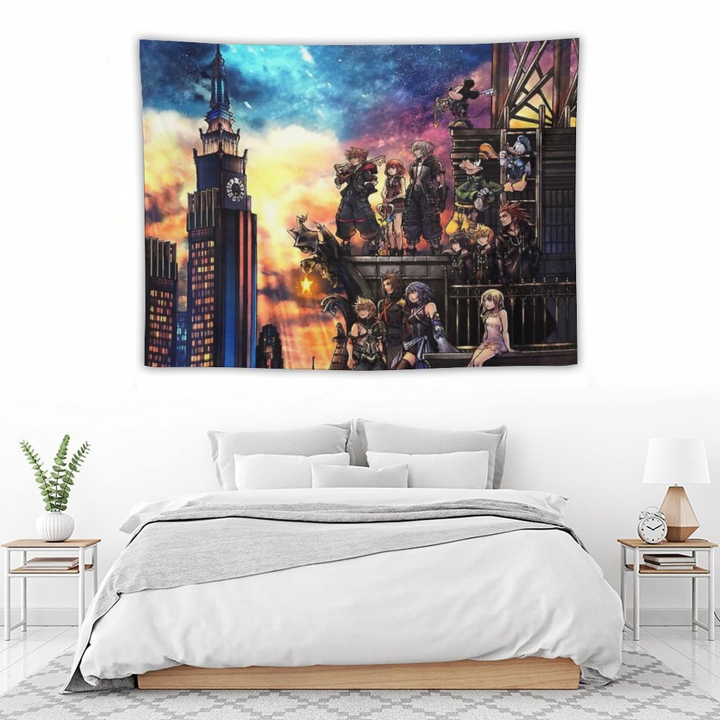 Kingdom Hearts 3 Cover Tapestry