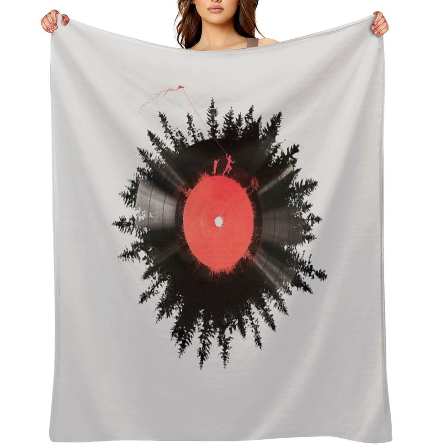 The Vinyl of My Life Throw Blanket