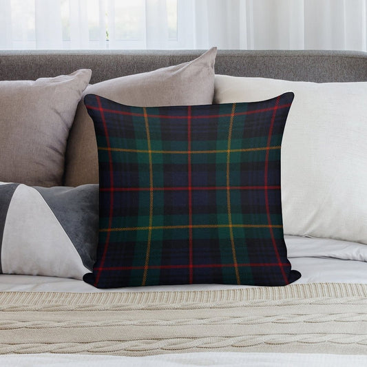 Farquharson Scottish Tartan Soft Durable Construction Throw Pillow