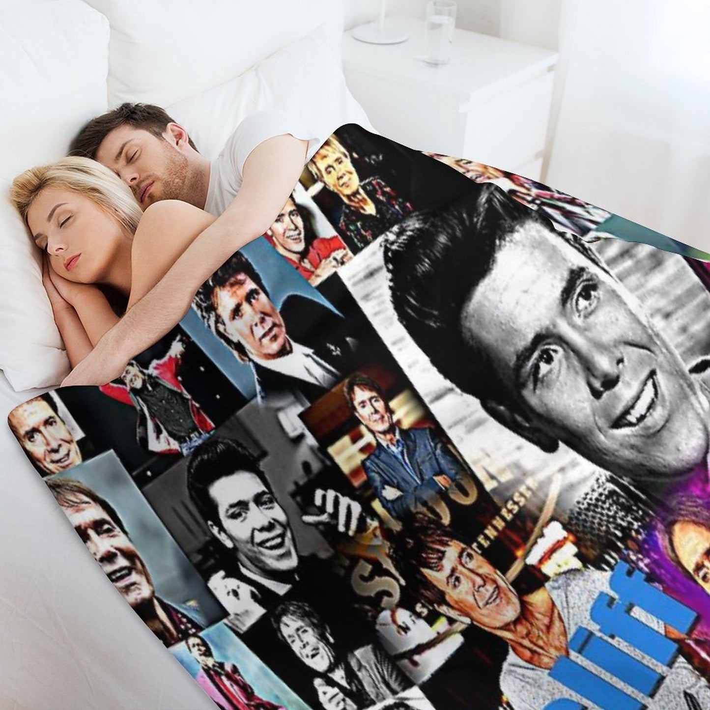 Cliff Richard Throw Blanket