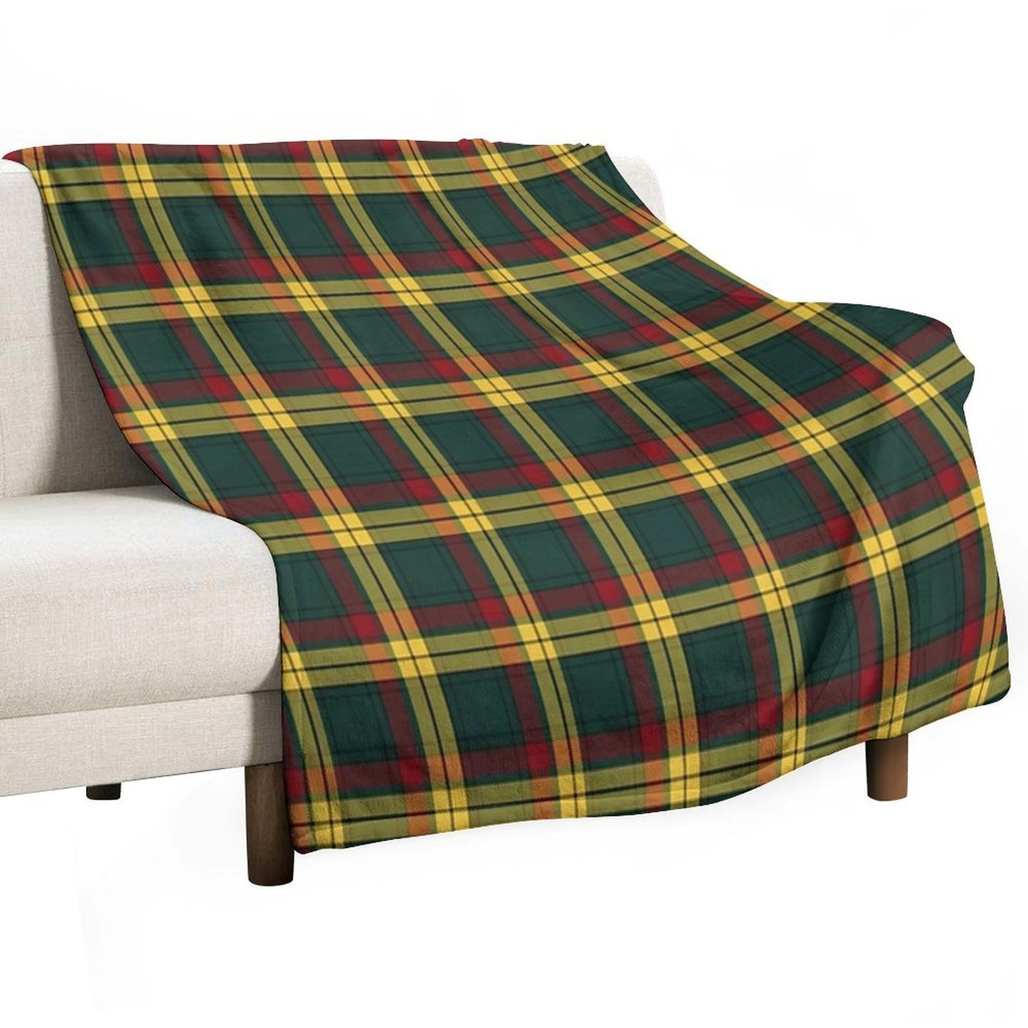 Clan MacMillan Tartan Throw Blanket
