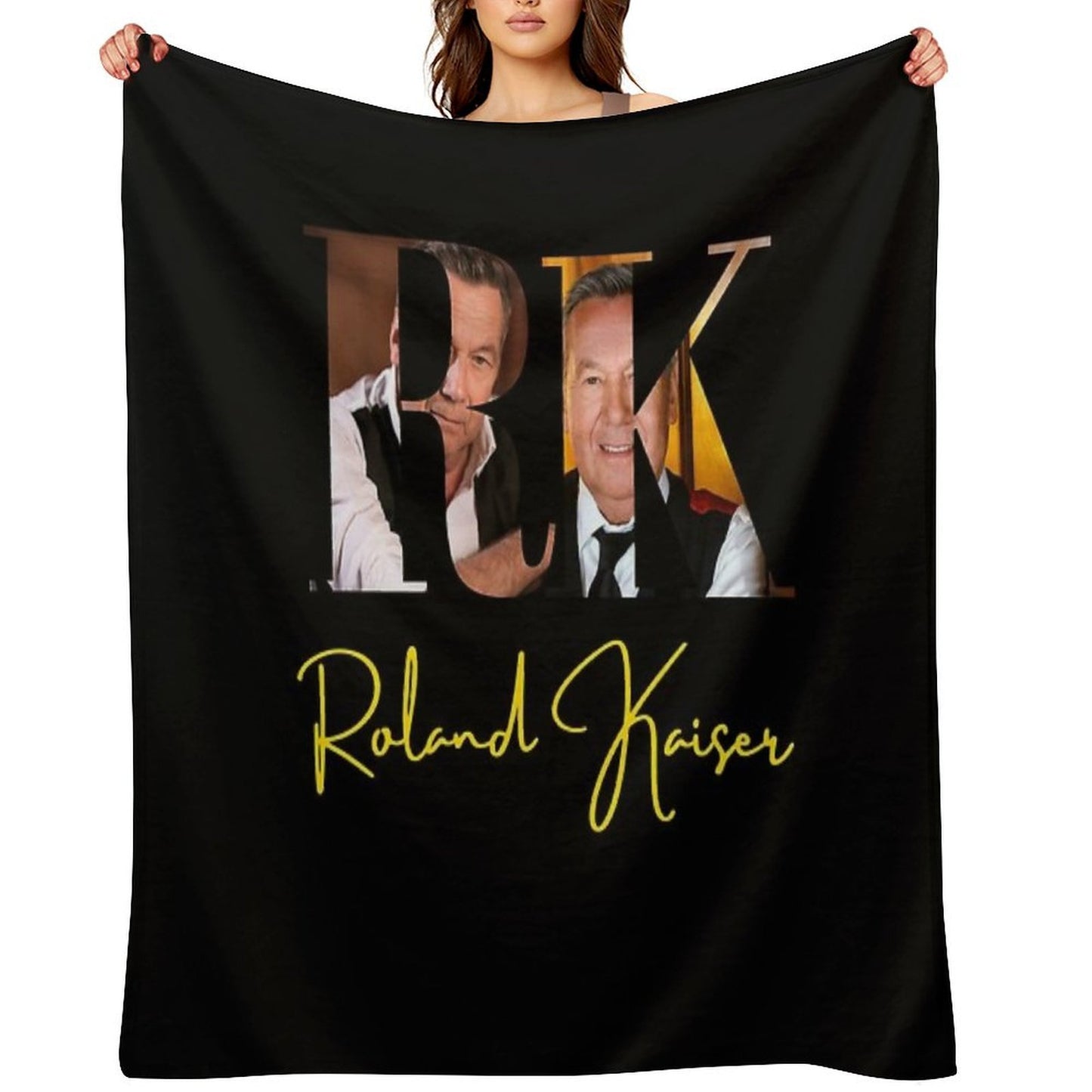 Roland Kaiser-roland Kaiser Festival- Roland Kaiser Merch Throw Blanket