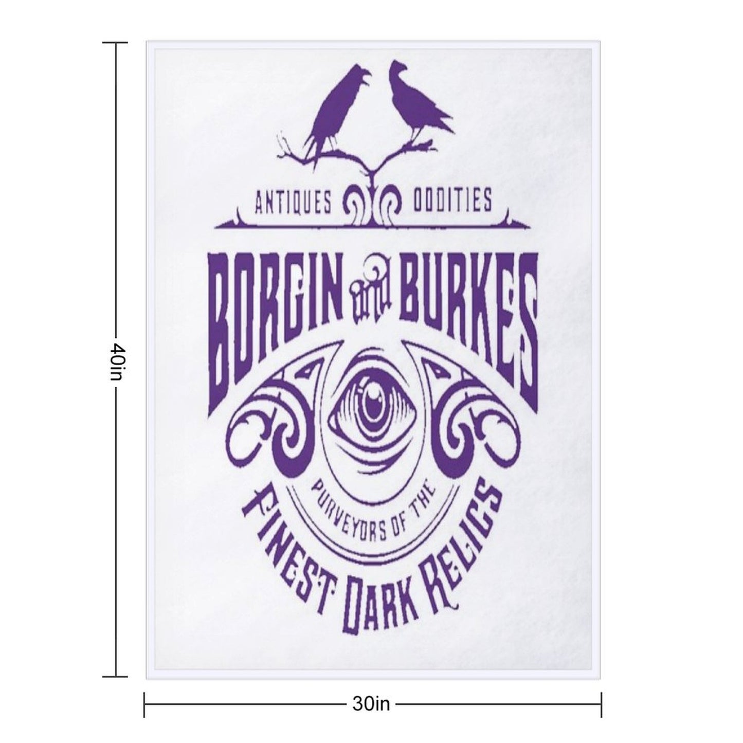 Borgin N Burkes Throw Blanket