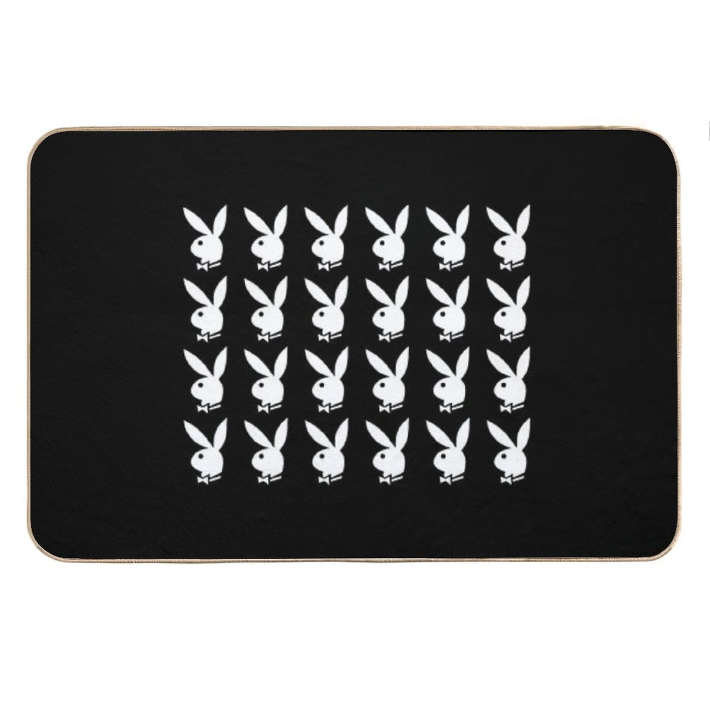 Y2k Bunny Design Bath Mat