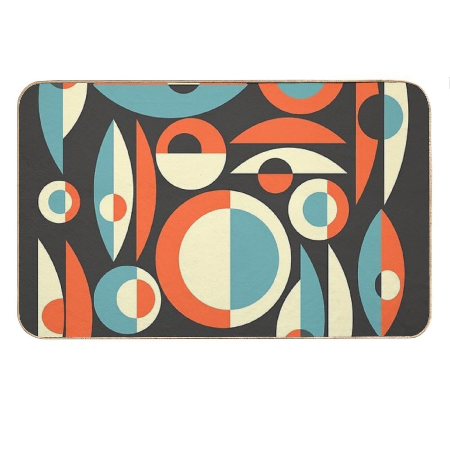 Retro Eames Era Pisces Bath Mat