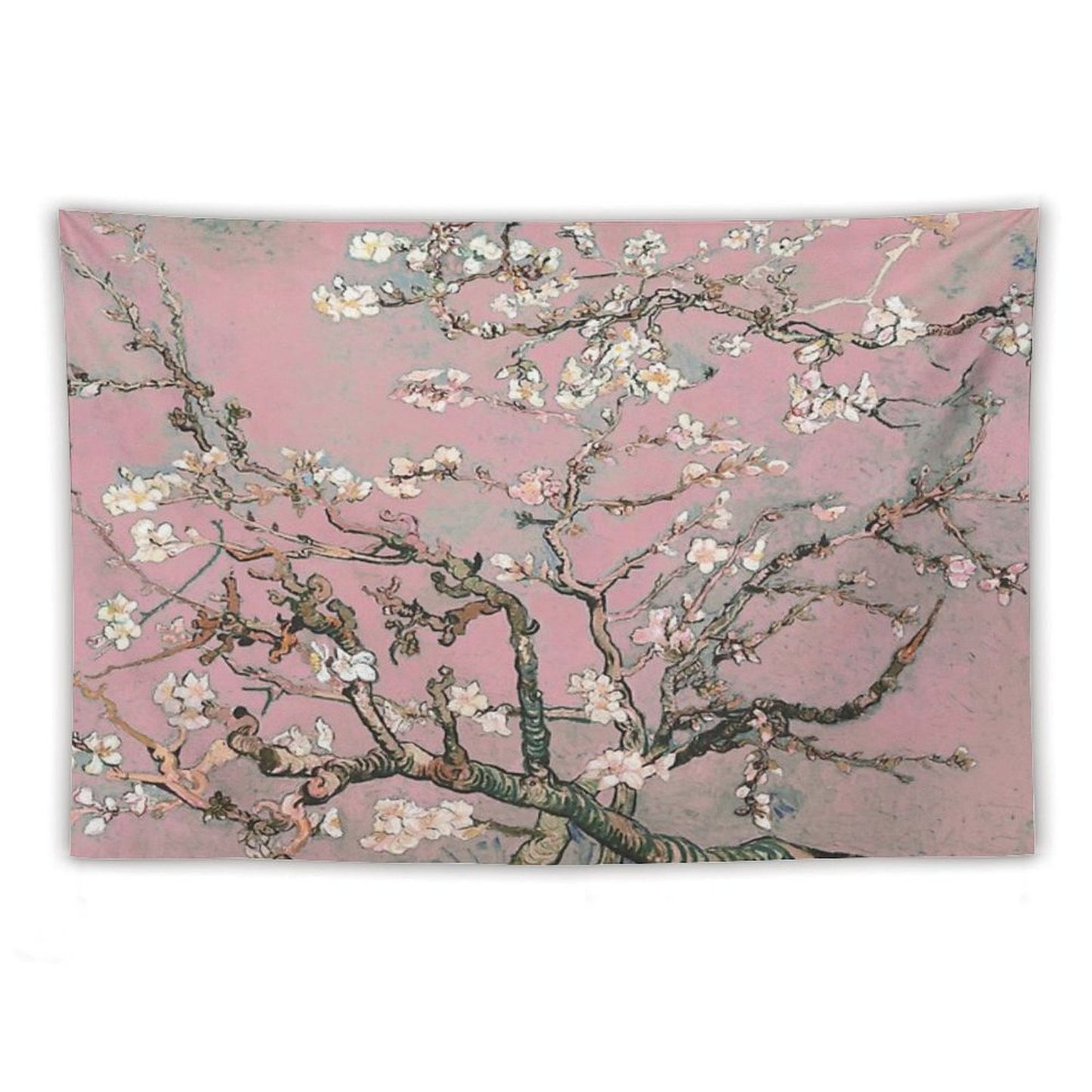 Almond Blossom - Vincent Van Gogh (pink Pastel) Tapestry