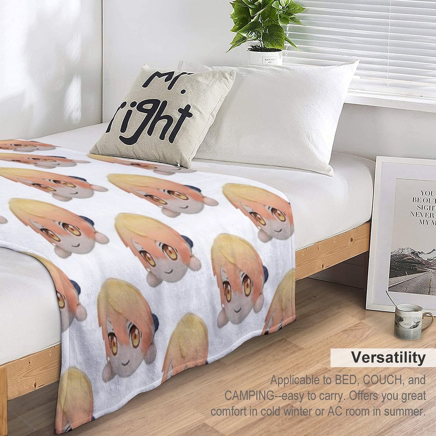 Tsukasa Tenma Plush Throw Blanket