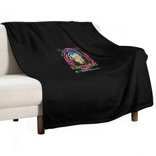 The B52s Song Planet Claire Throw Blanket