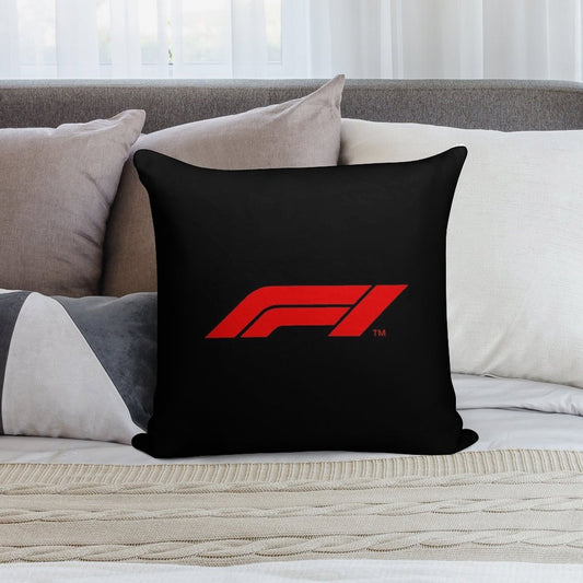 Motorsports Racing Soft Home Decor Throw Pillow