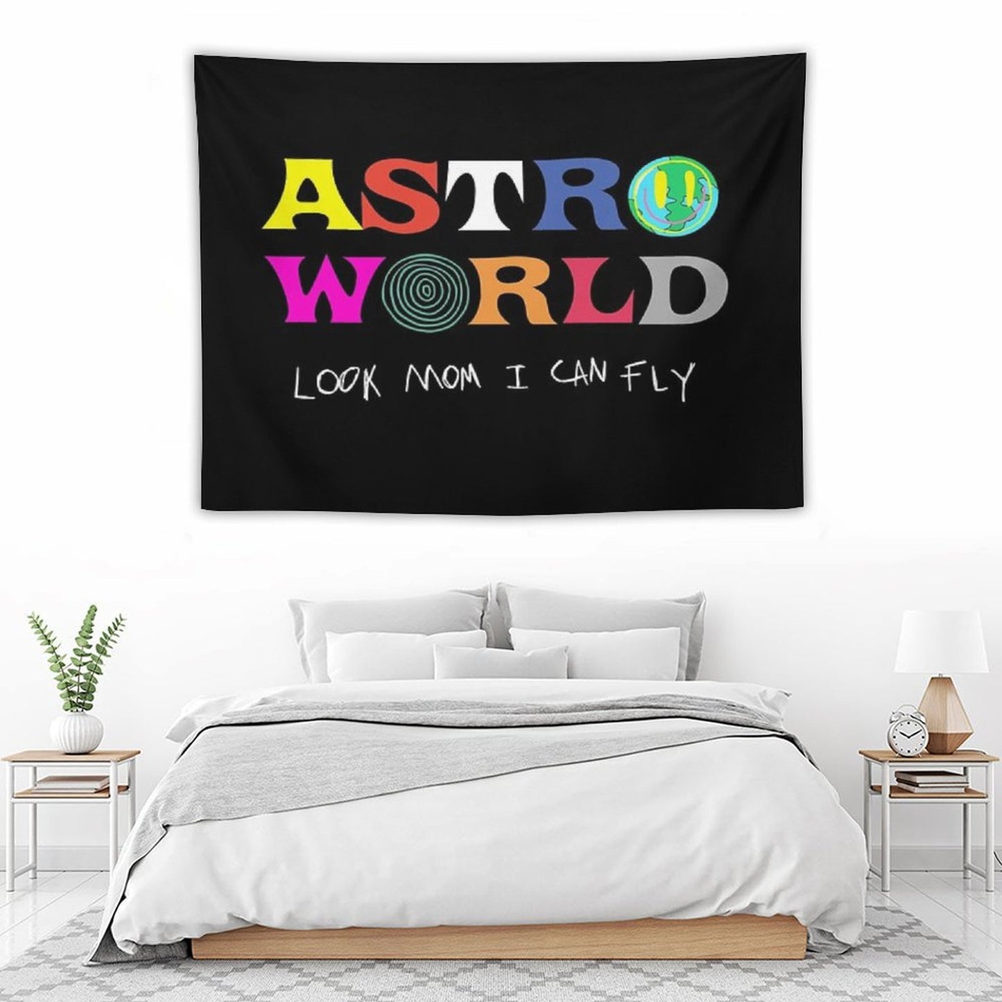 ASTROWORLD Look Mum I Can Fly Tapestry