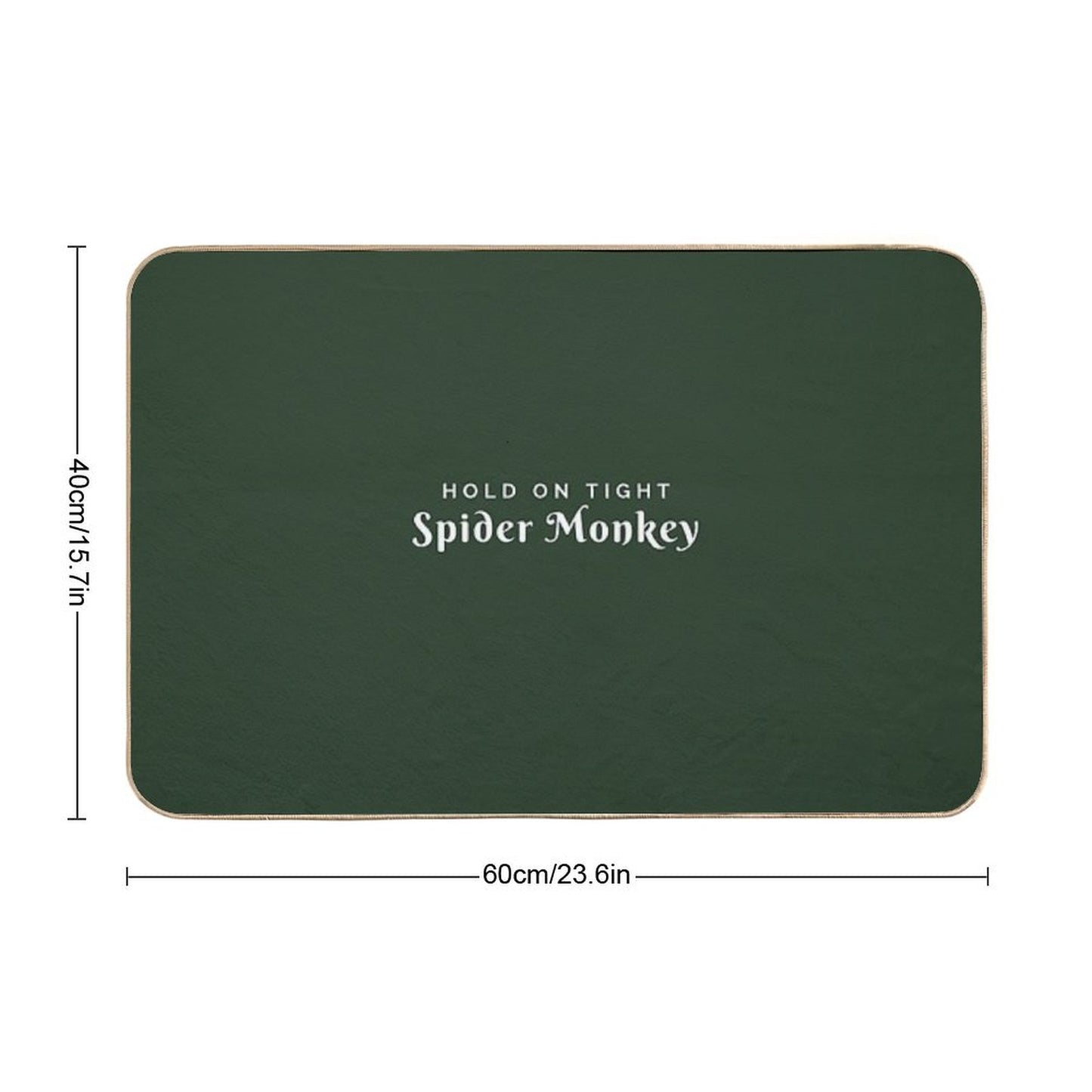 Hold on Tight Spider Monkey Bath Mat