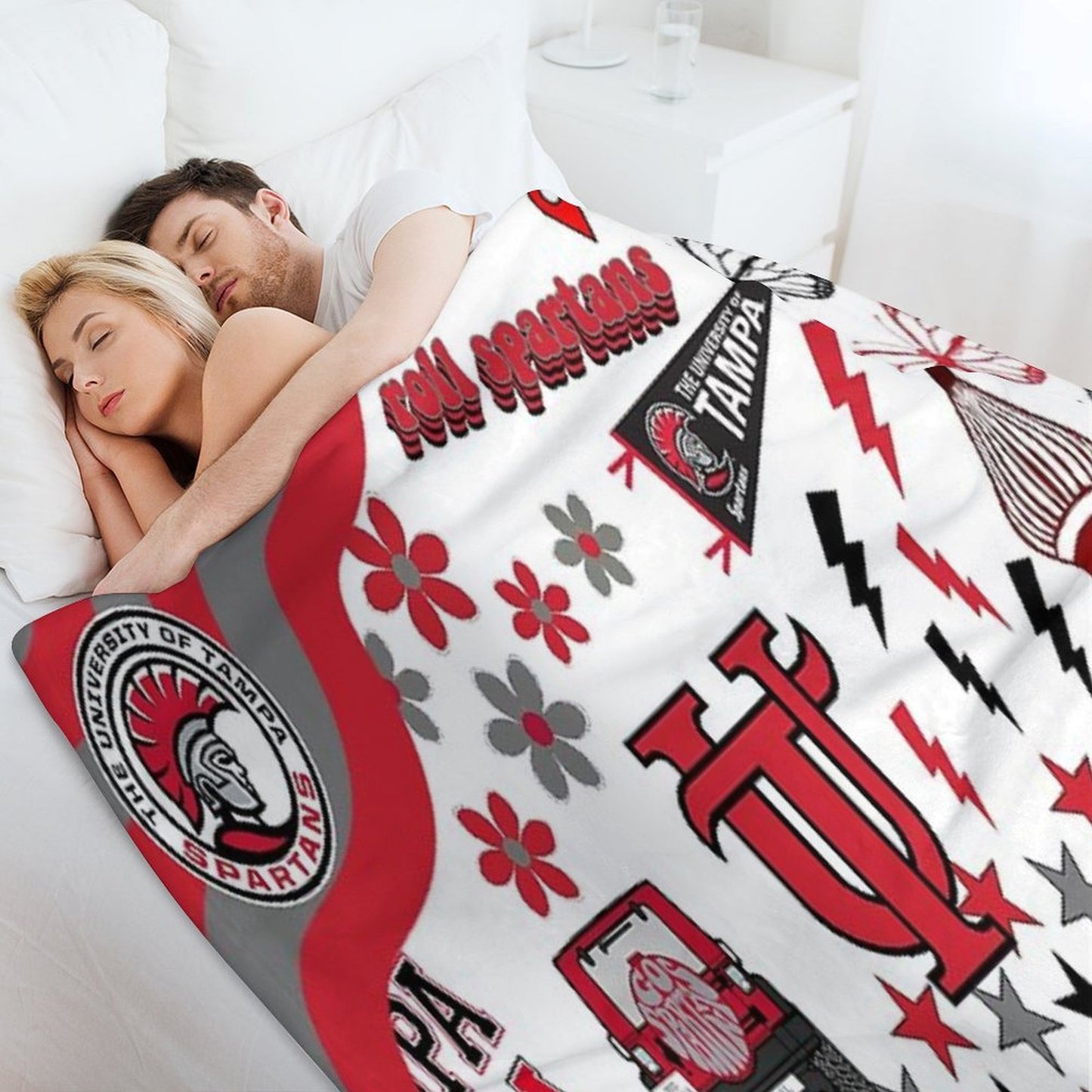 UT Collage Throw Blanket