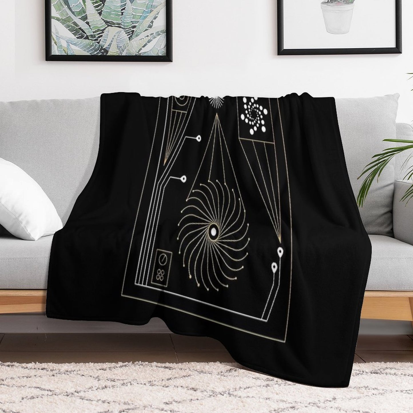 Pretty Lights Merch Throw Blanket