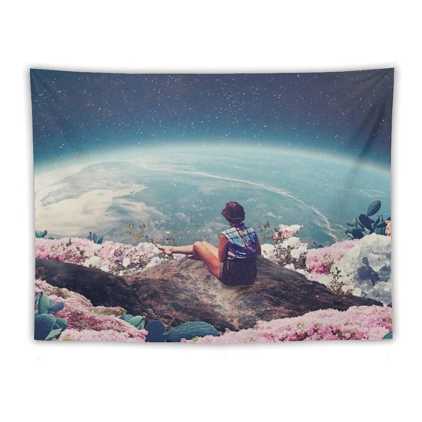 My World Blossomed When I Loved You Tapestry