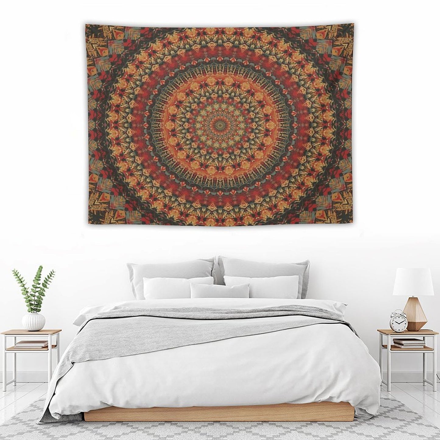 Mandala 128 Tapestry