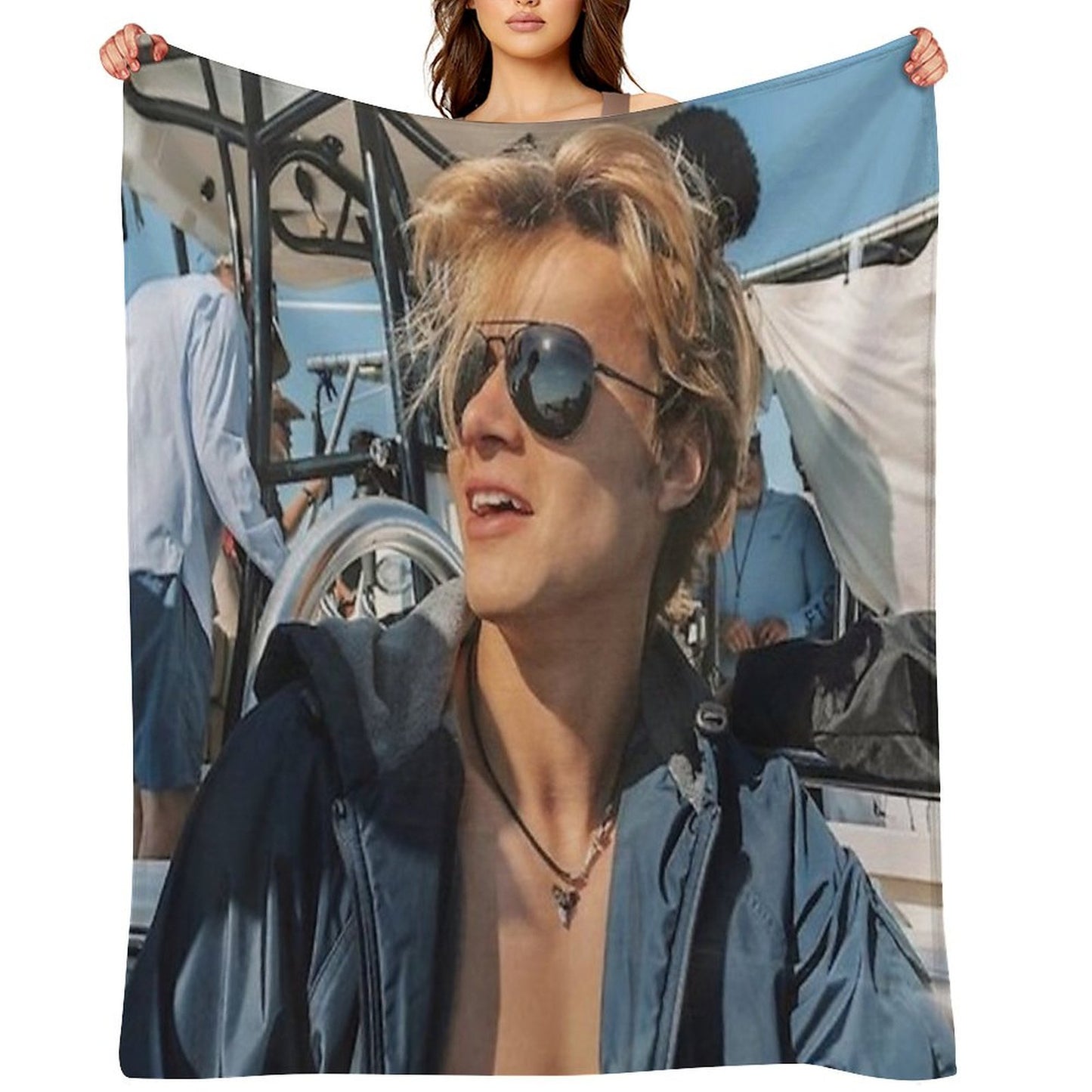 Rudy Pankow Throw Blanket