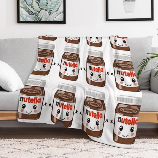 Nutella Cutie Throw Blanket