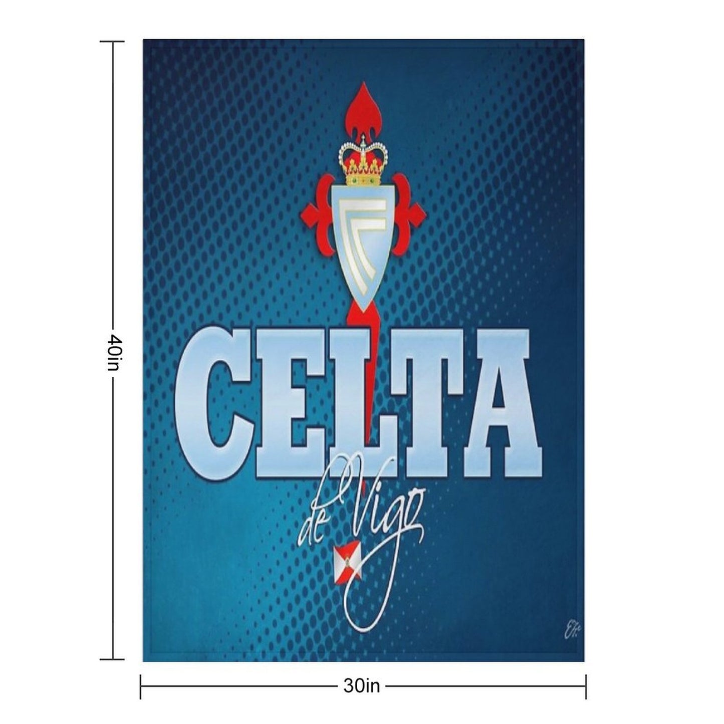 FC CELTA VIGO Throw Blanket