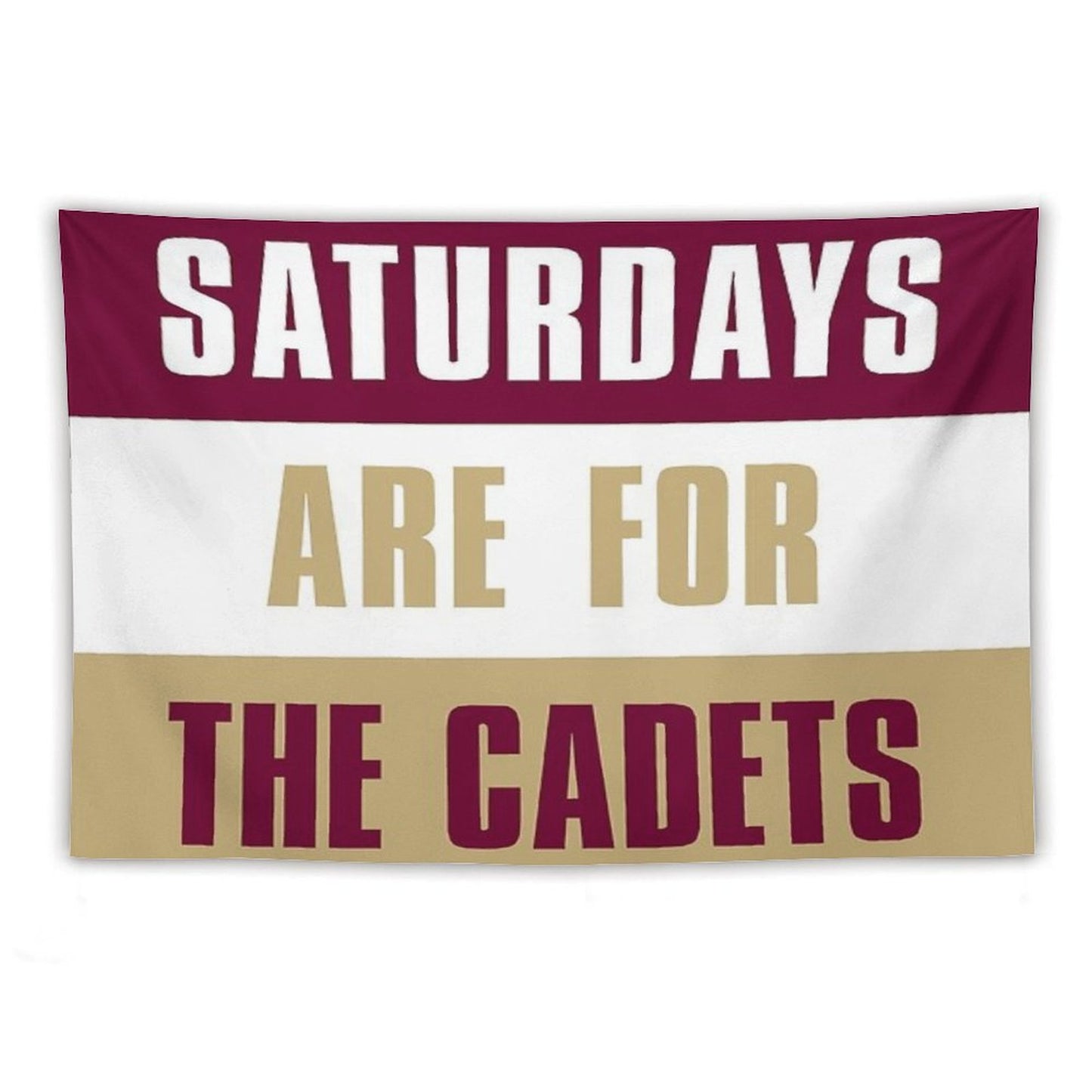 Saturdays Are for The Cadets, Norwich University – The Military College of Vermont Tapestry