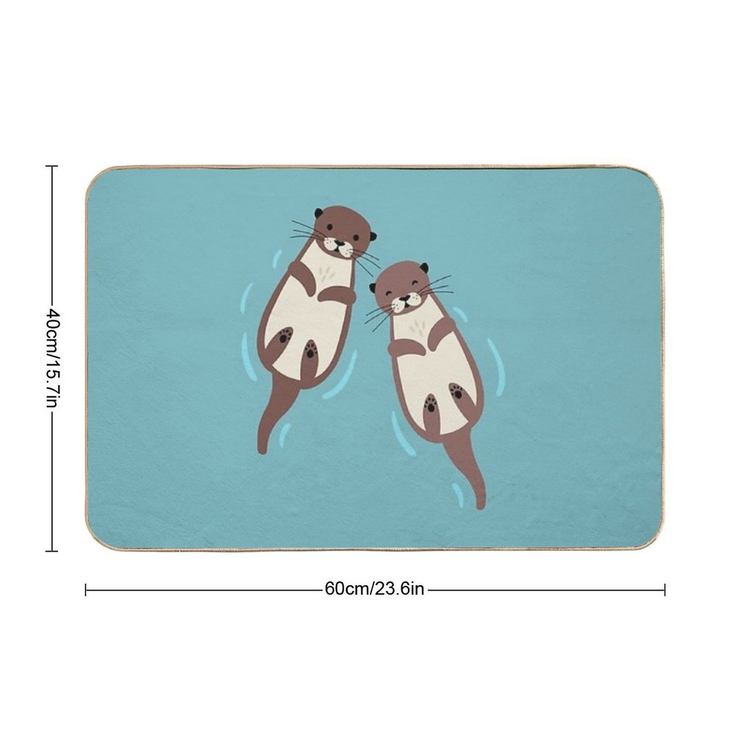Otters Bath Mat