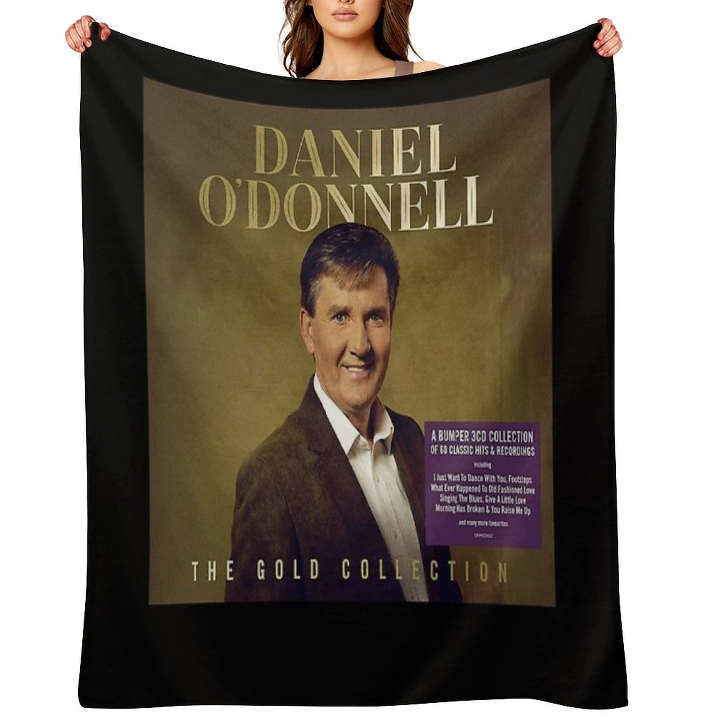 Daniel O'Donnell Gold Collection Throw Blanket