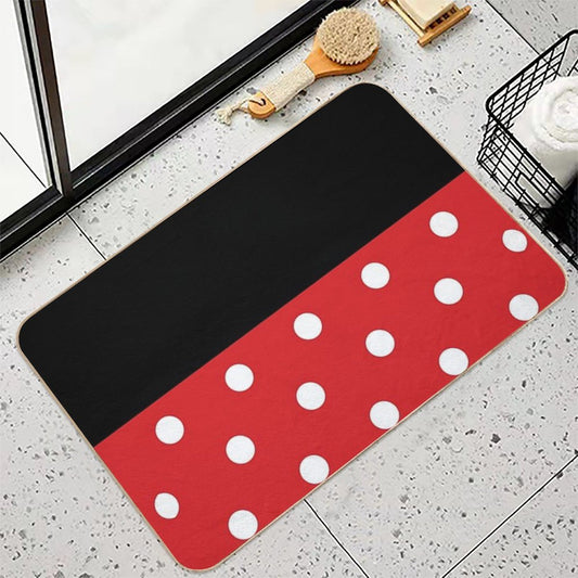 It All Started with Three Circles - Skirt Bath Mat