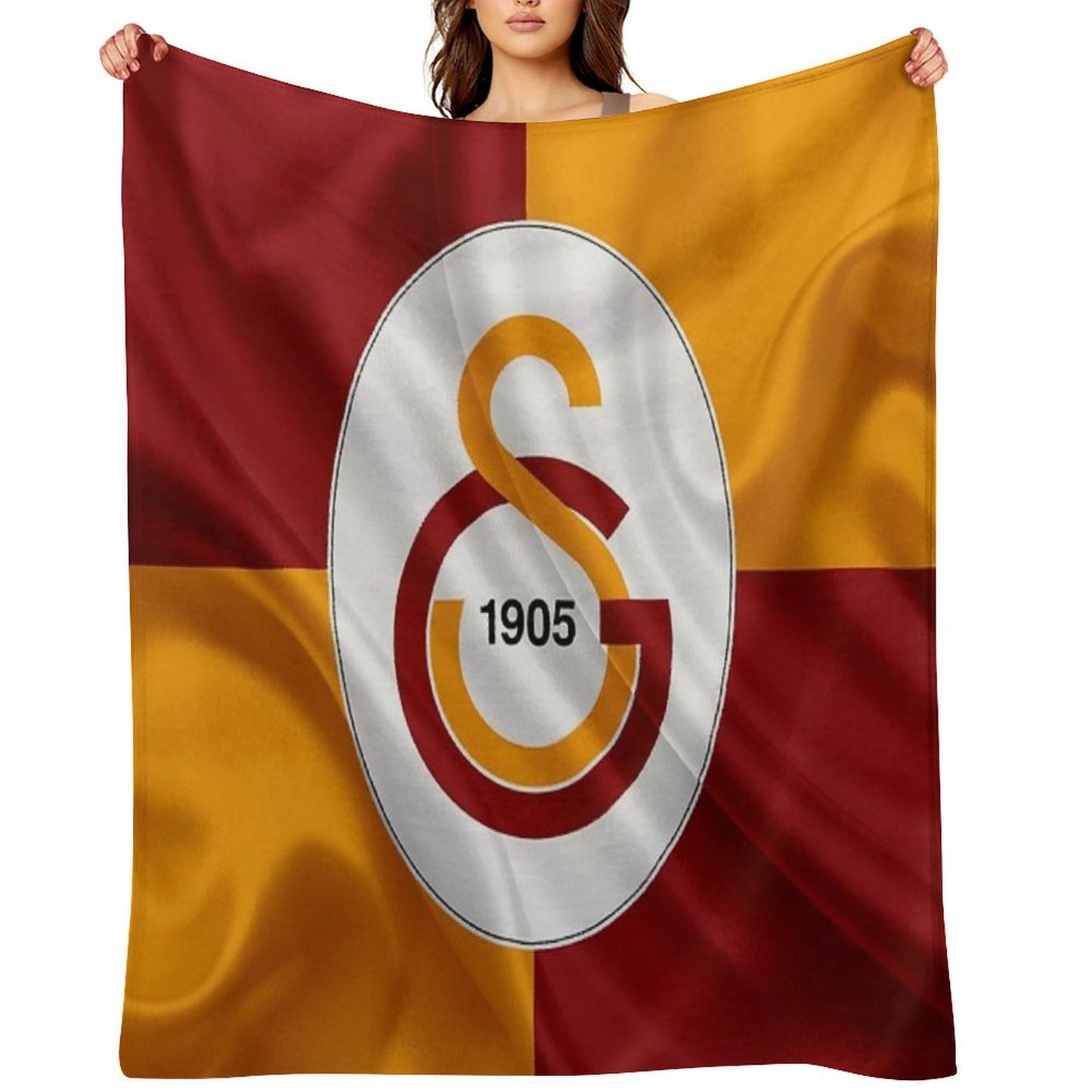 Galatasaray Throw Blanket