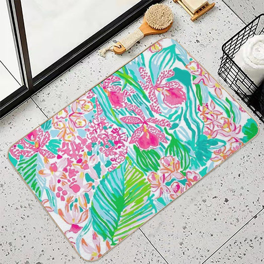 Orchid Summer Bath Mat