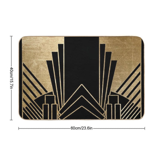 Art Deco Design Bath Mat
