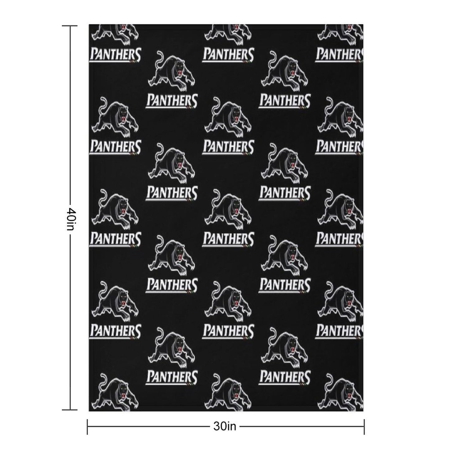 Panthers-Penrith Throw Blanket