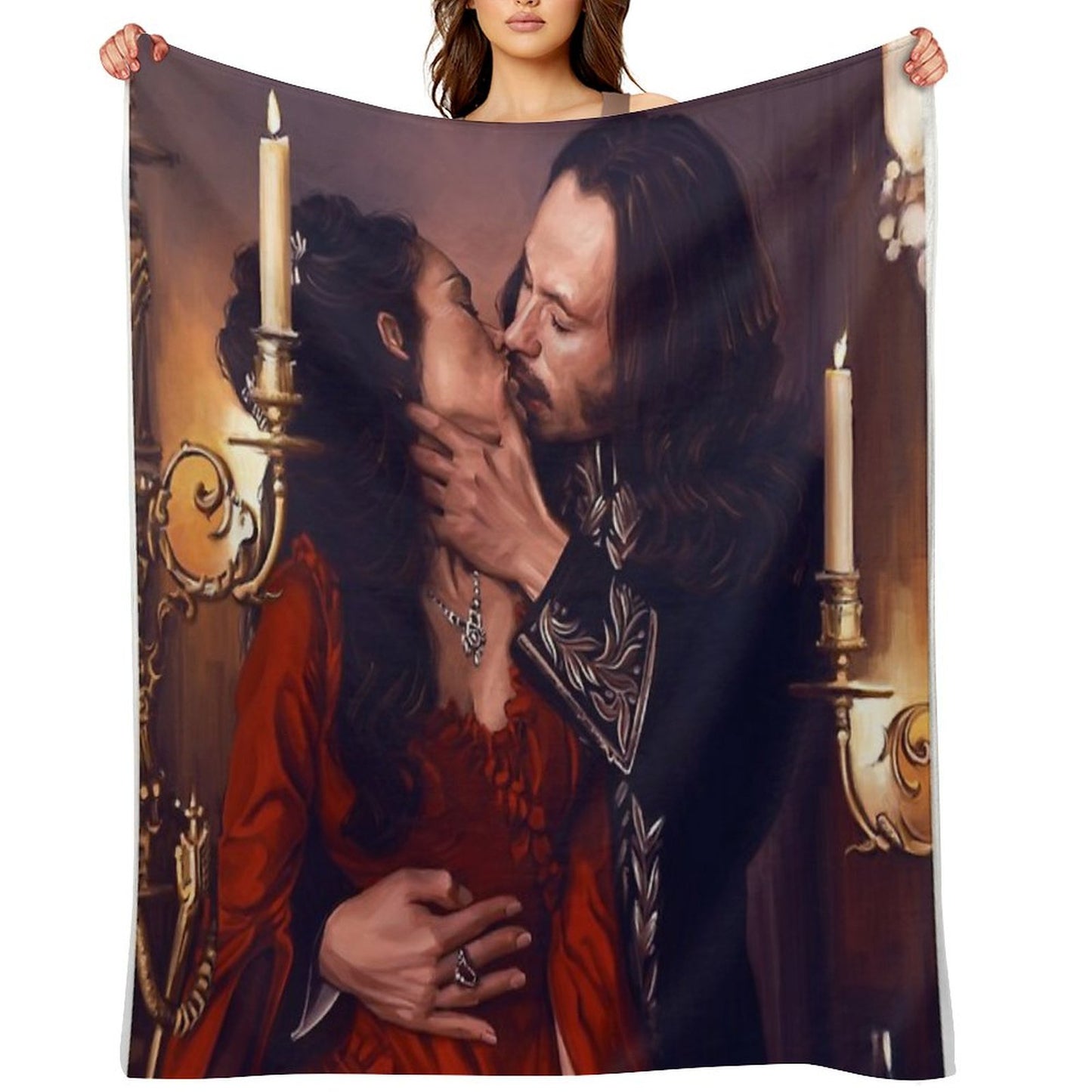 Dracula Throw Blanket