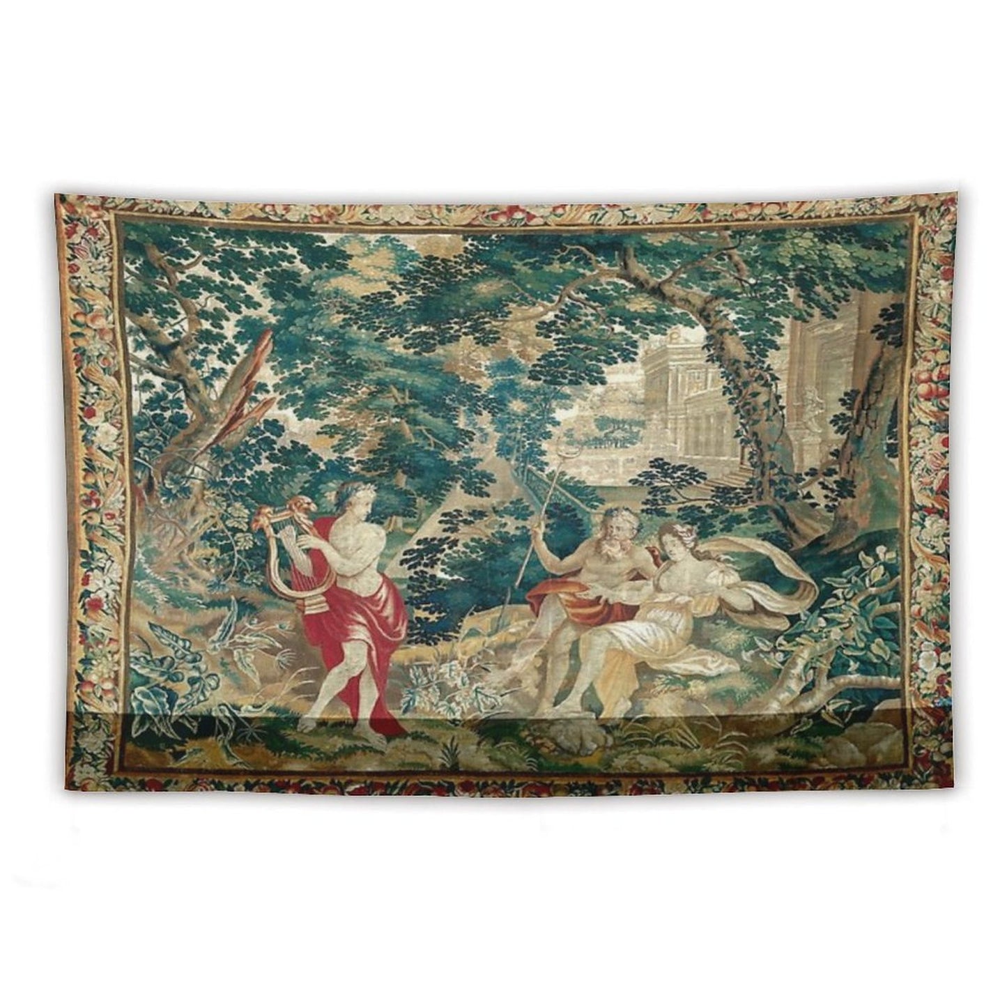 Orpheus Playing The Lyre to Hades And Persephone, from Orpheus And Eurydice Or The Metamorphoses Tapestry