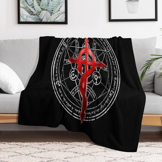 Fullmetal Alchemist Transmutation Symbol Throw Blanket