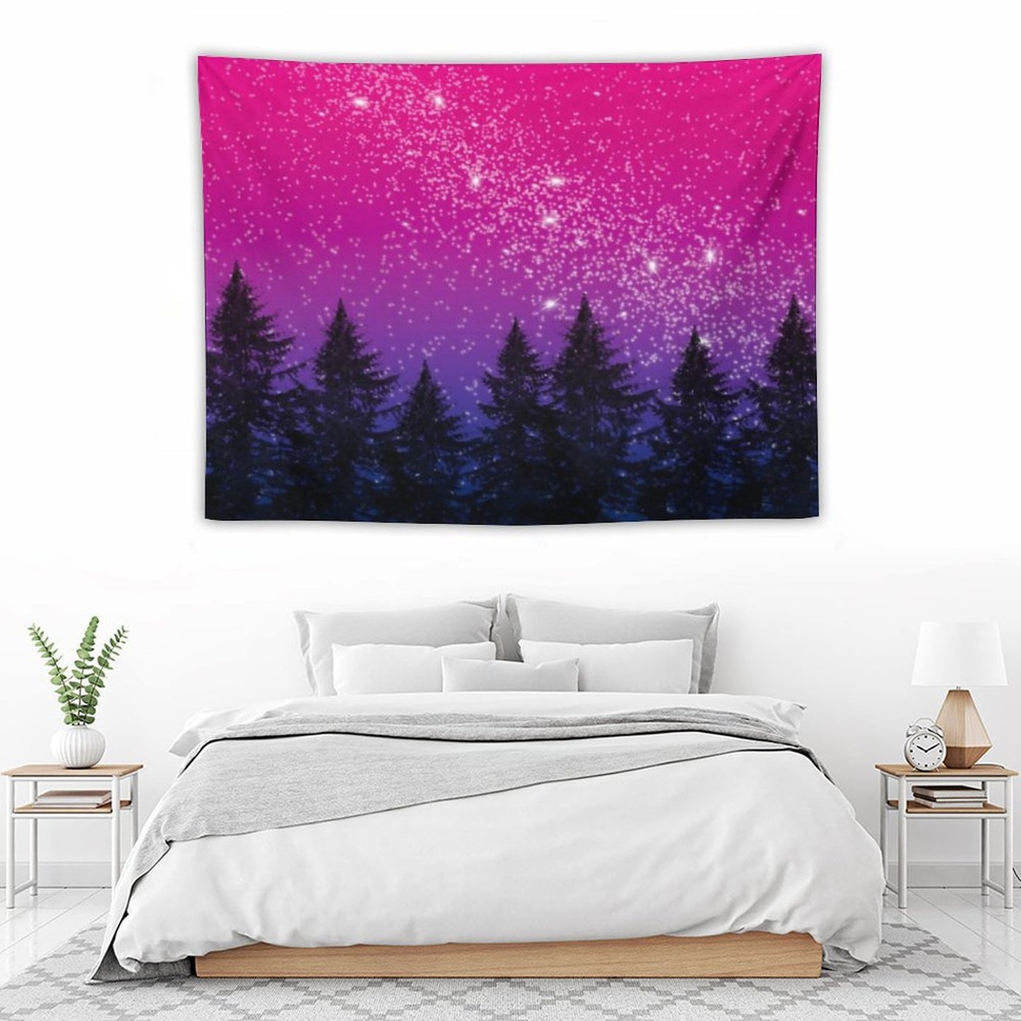 Subtle Bi Pride Flag Tapestry