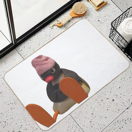 Shower Pingu Mood Bath Mat