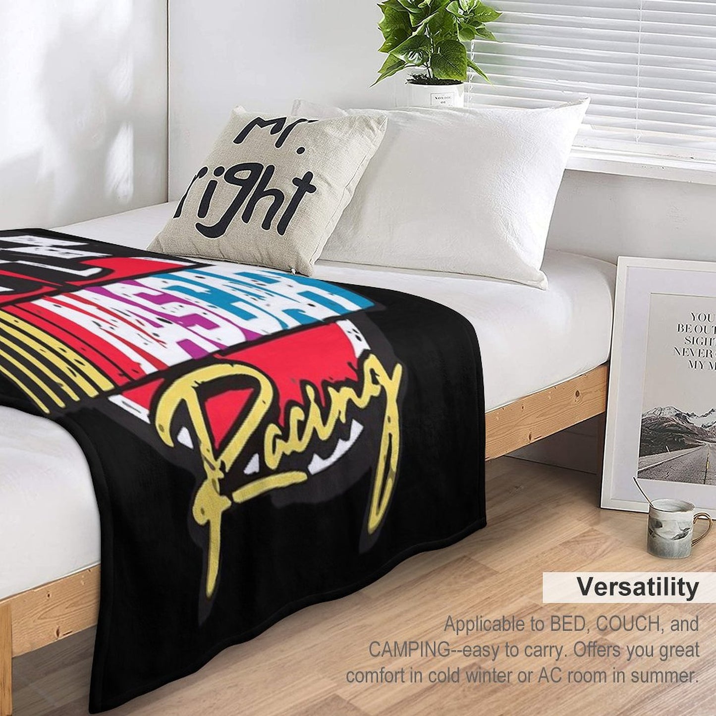 Nascar Throw Blanket