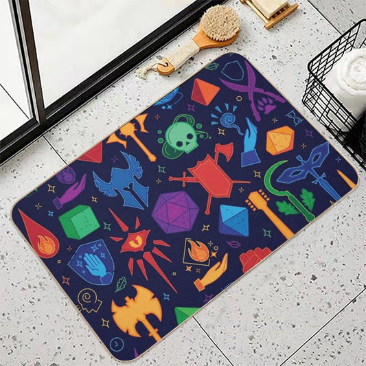 DnD Forever - Color Bath Mat