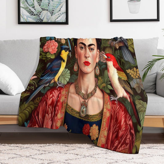 Frida Kahlo 7 Throw Blanket