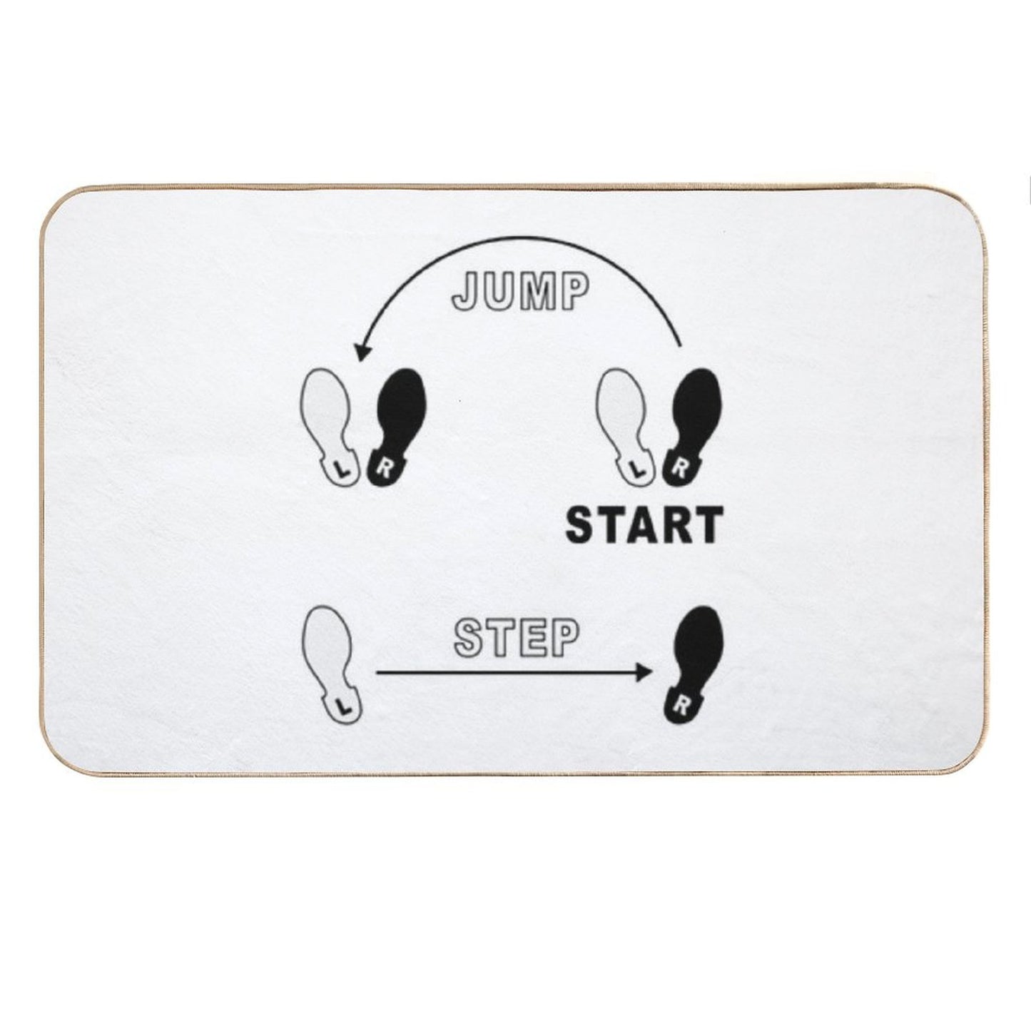 Rocky Horror Time Warp Dance Bath Mat