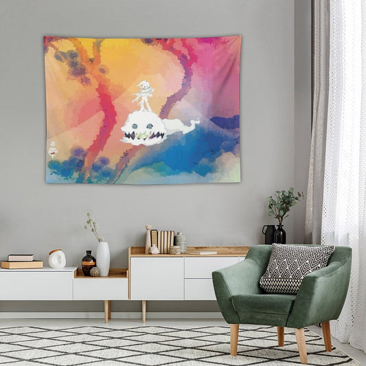 Kid See Ghosts Cover Tapestry