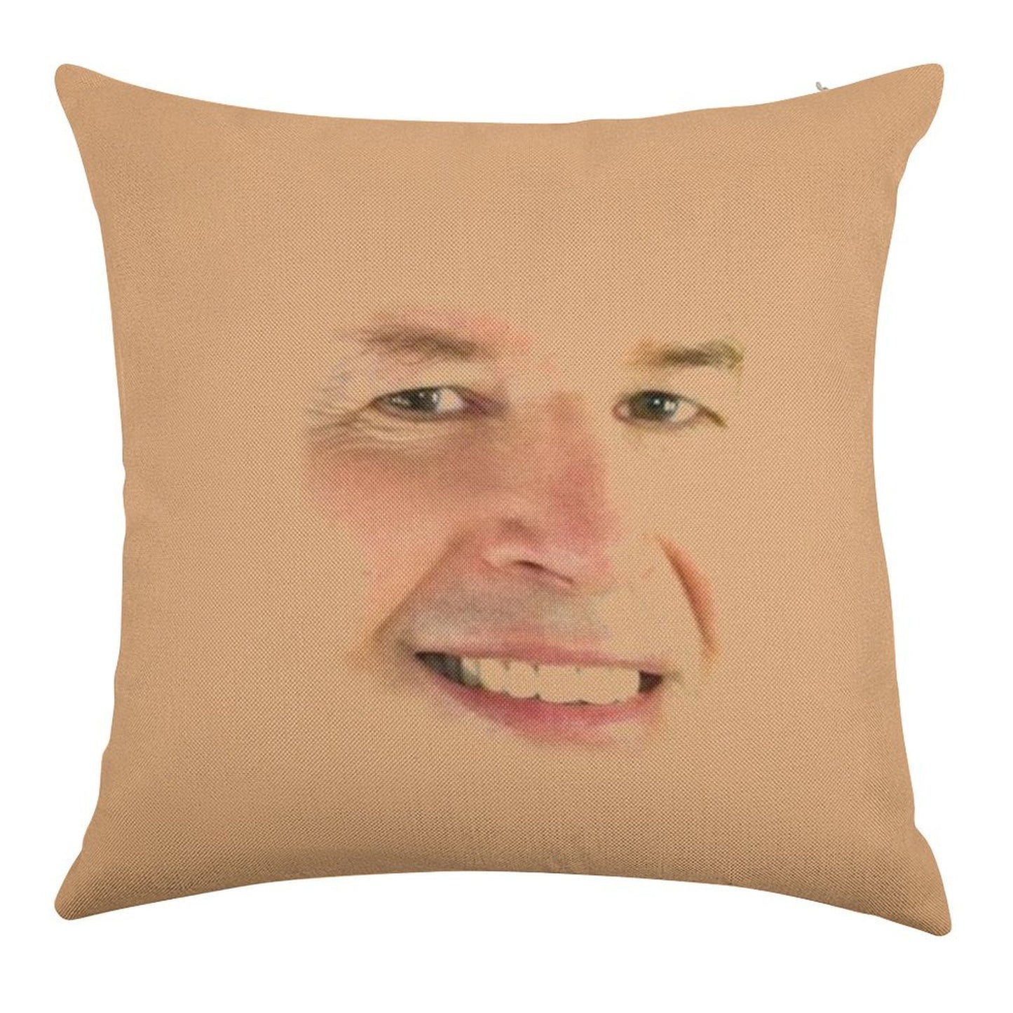 Neil Breen Linen Throw Pillow Cover