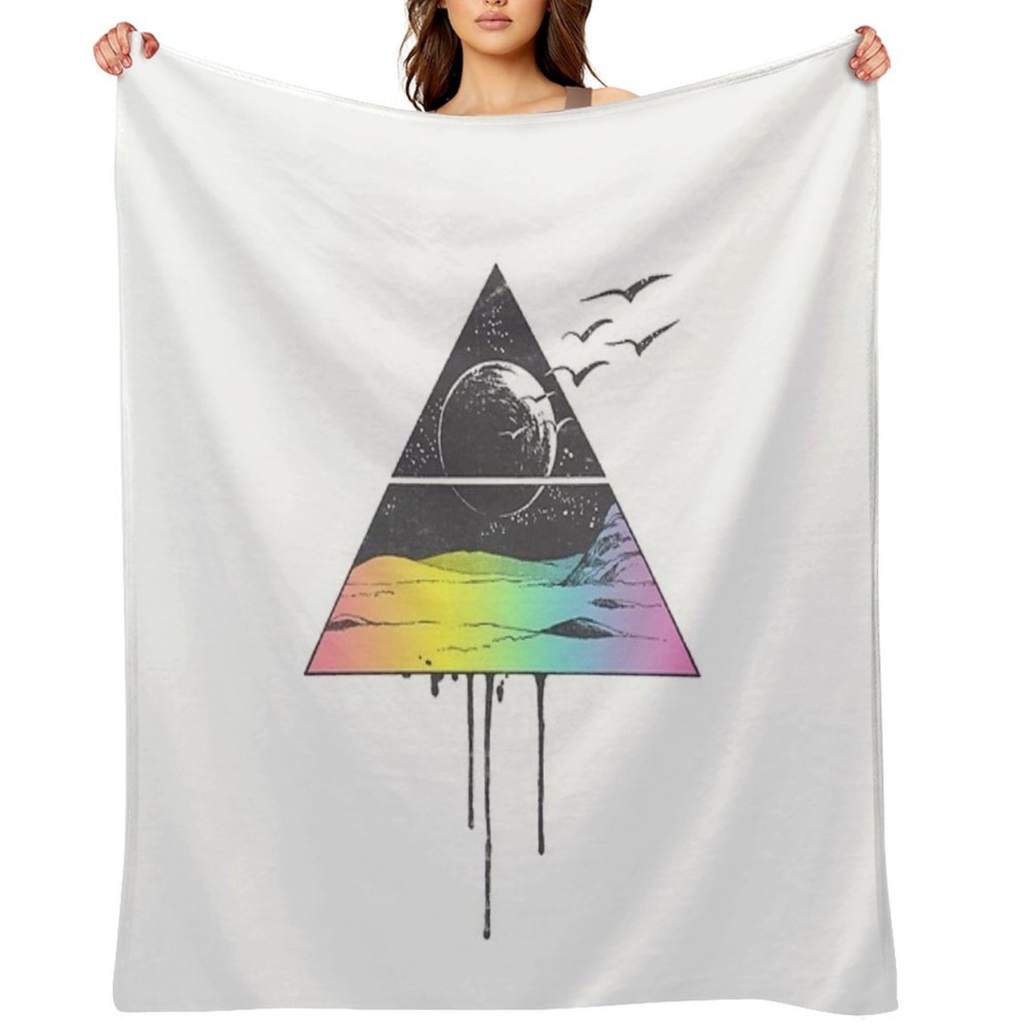 Breathe Throw Blanket