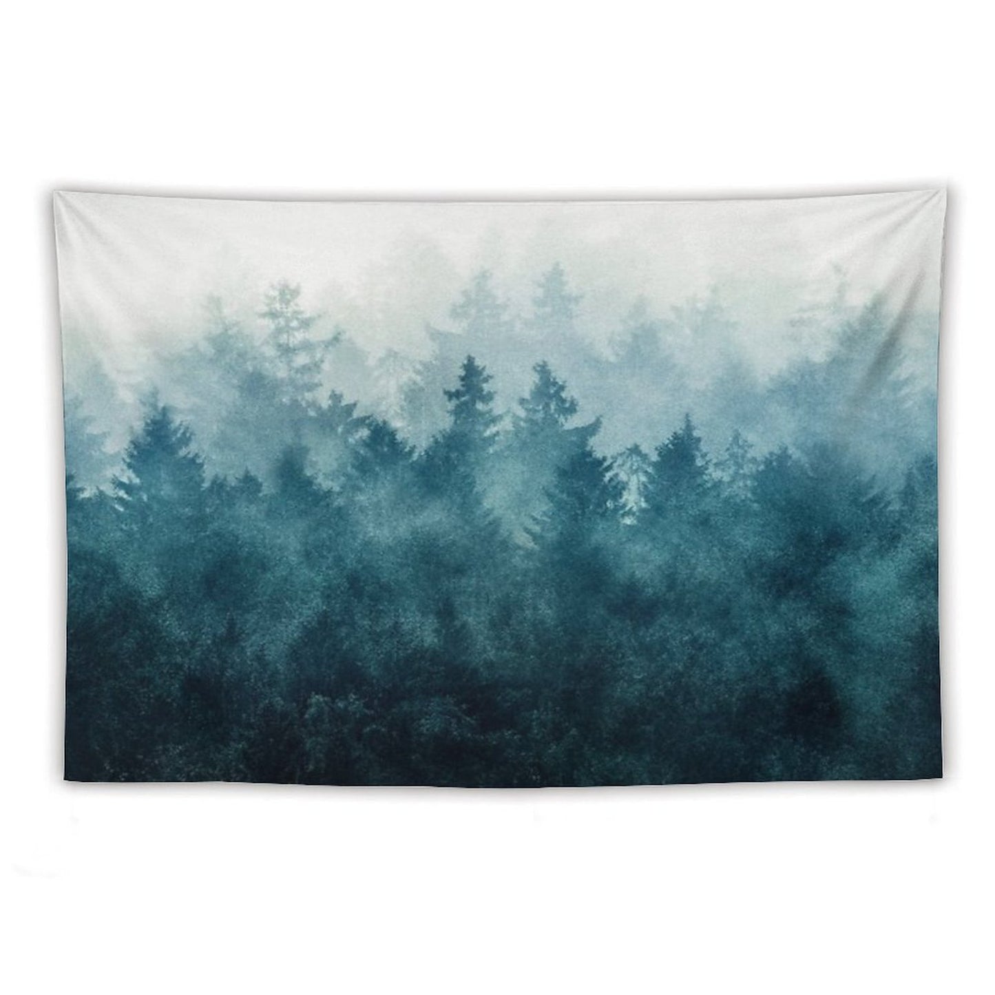 The Heart Of My Heart So Far From Home In A Misty Foggy Fall Wilderness Forest Tapestry