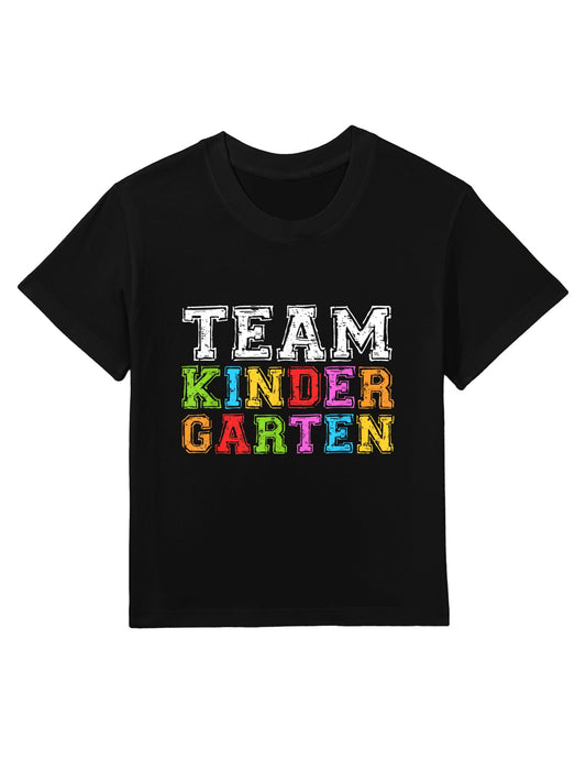 Team Kindergarten Boy Girl Teacher Graduation Kids T-Shirt