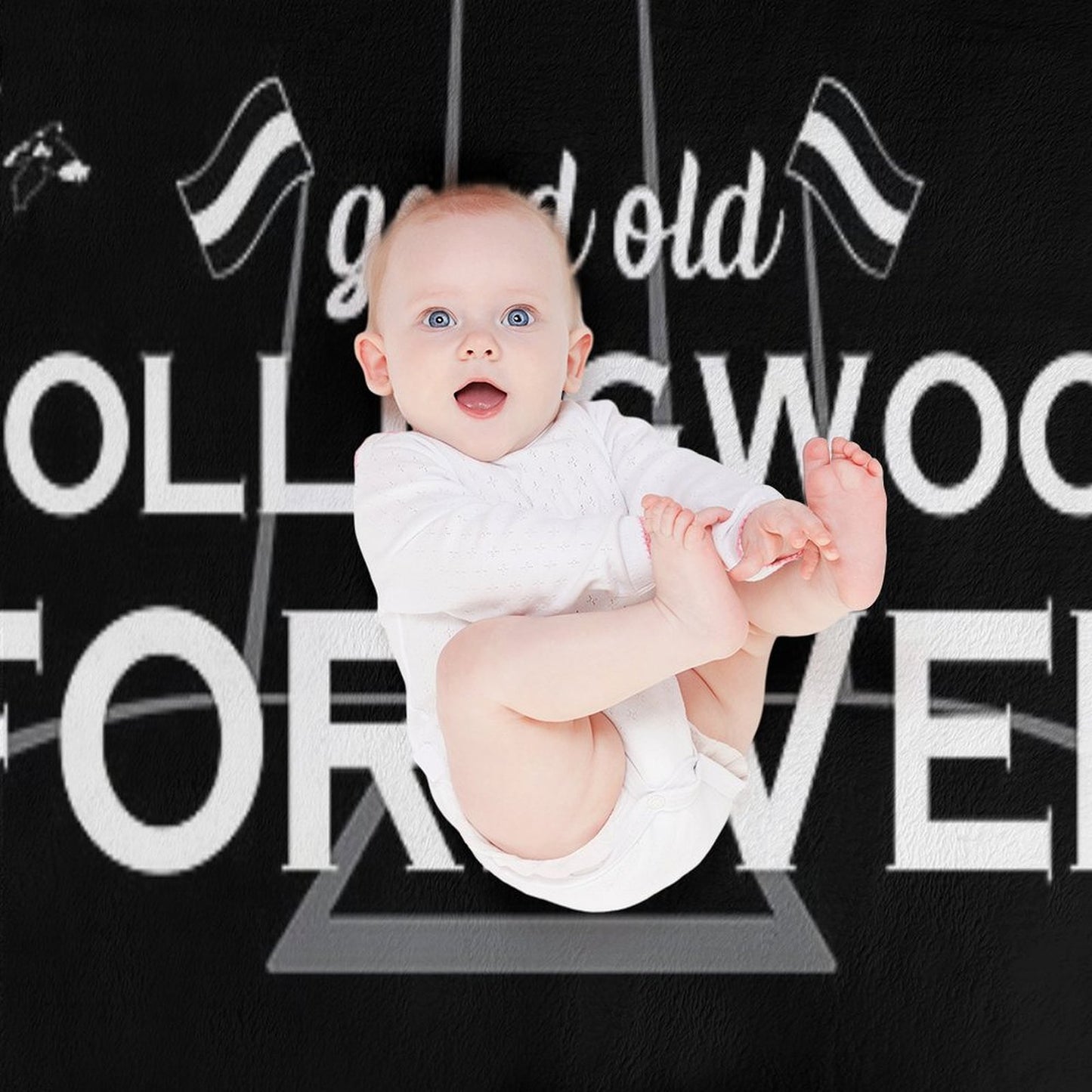 Good Old Collingwood Forever - Collingwood Theme Song Throw Blanket